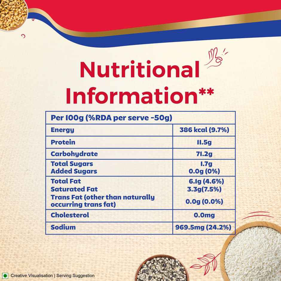 Aashirvaad Instant Mix Rice Dosa