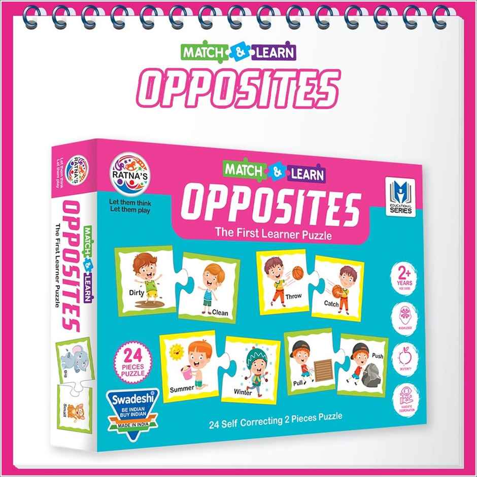 Ratna's Match & Learn Opposites Jigsaw