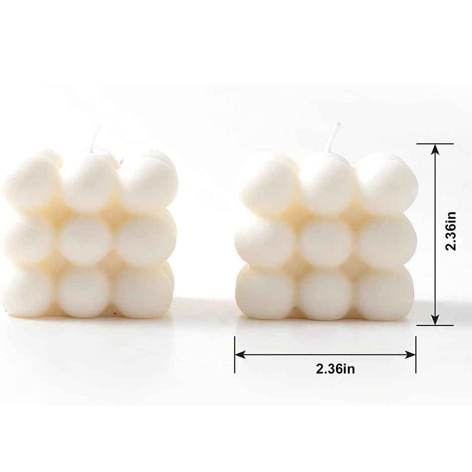 Scented Bubble Candle | Vannila | Samsidhi