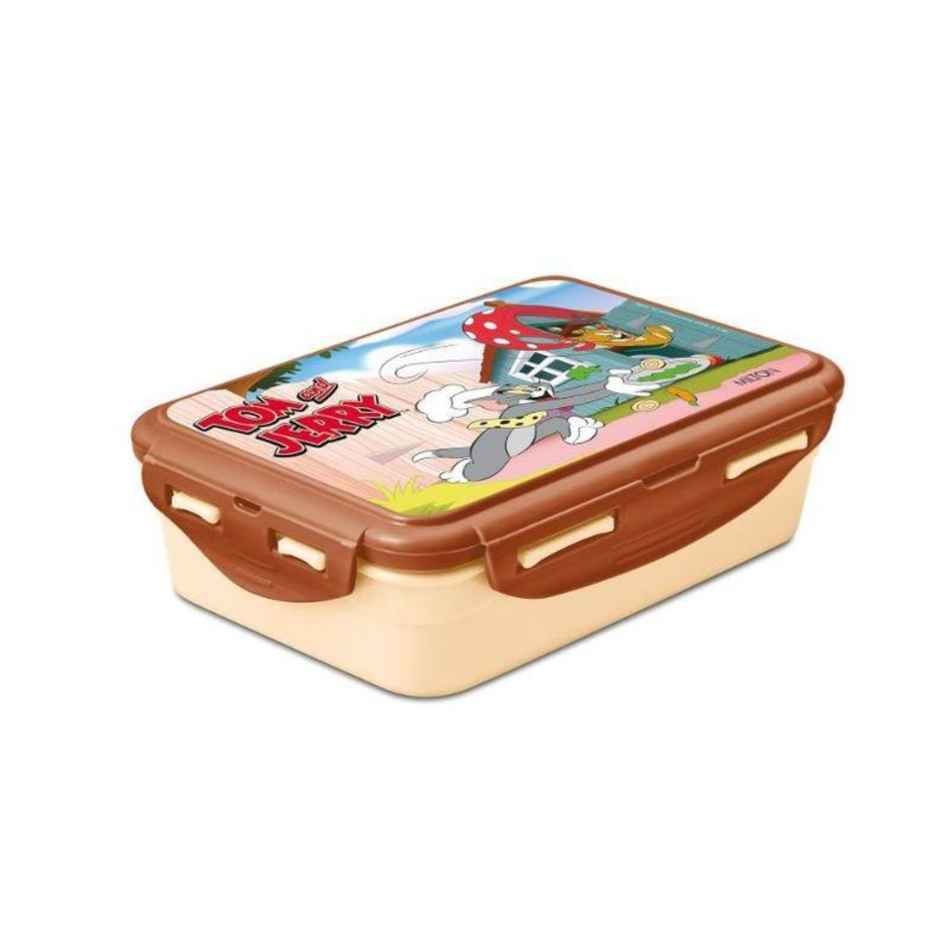 Milton Mini Fun Treat Super Hero Lunch Box (Purple/Brown, Pack Of 1)