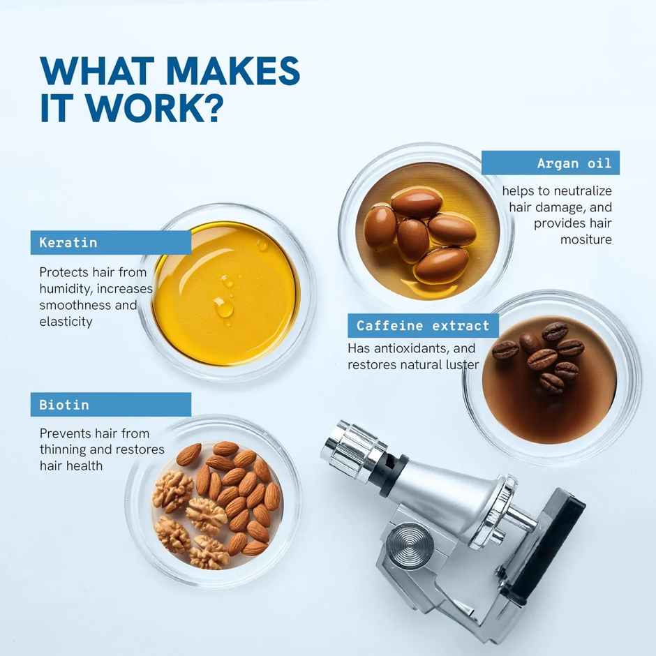 Be Bodywise Keratin Shampoo + Free Scalp Massager