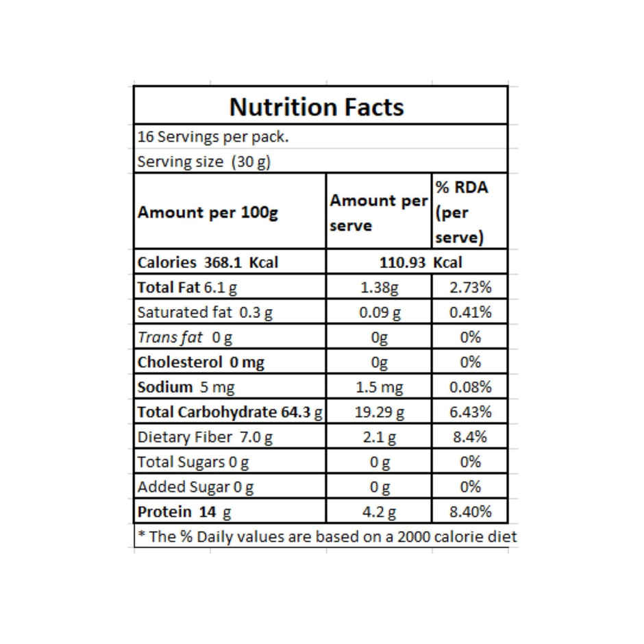 Just Organik Organic Quinoa White Flour