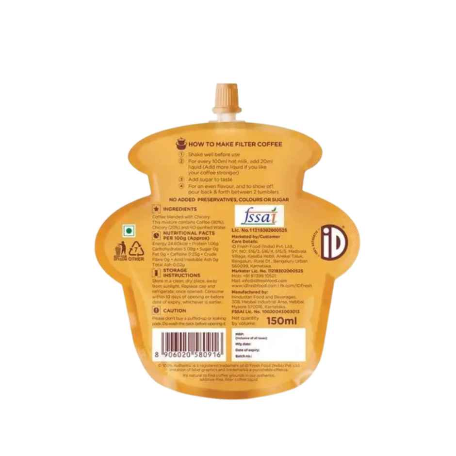 iD Fresh Light Bold Liquid Filter Coffee