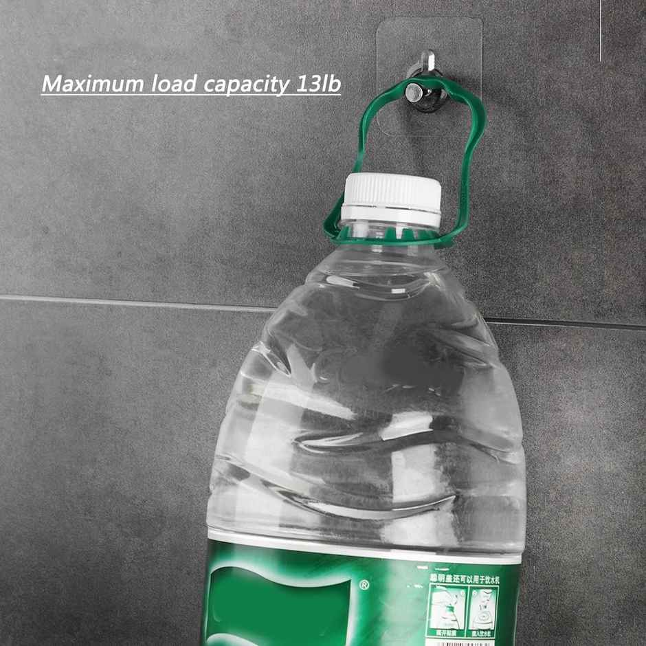 Perpetual Nail Wall Hooks | Heavy Duty | Transparent | Waterproof | Multipurpose