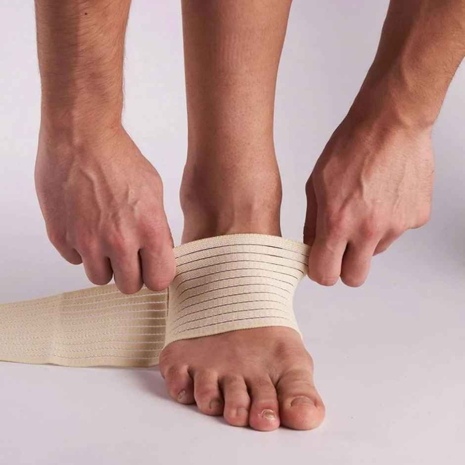 LP Support 634 Tan Ankle Wraps