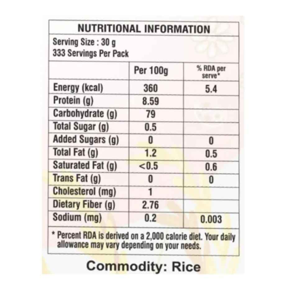 Gajanan Silver Plus Premium Wada Kolam Raw Rice | Aged