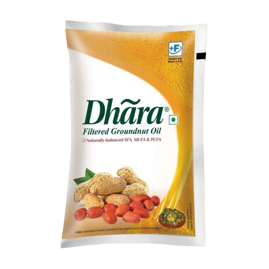 Dhara Groundnut Oil | Pouch
