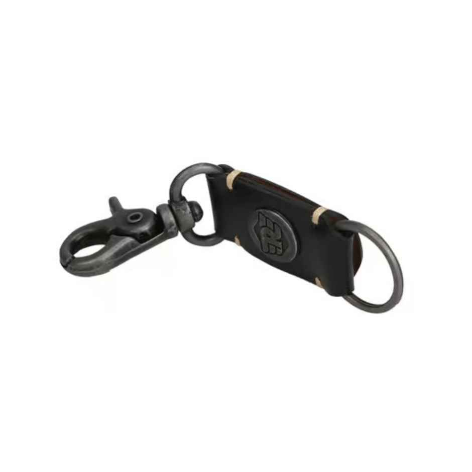 Royal Enfield Leather Key Chain | Black
