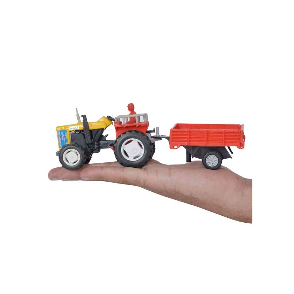 Centy Tractor with Trolley (Colour May Vary)