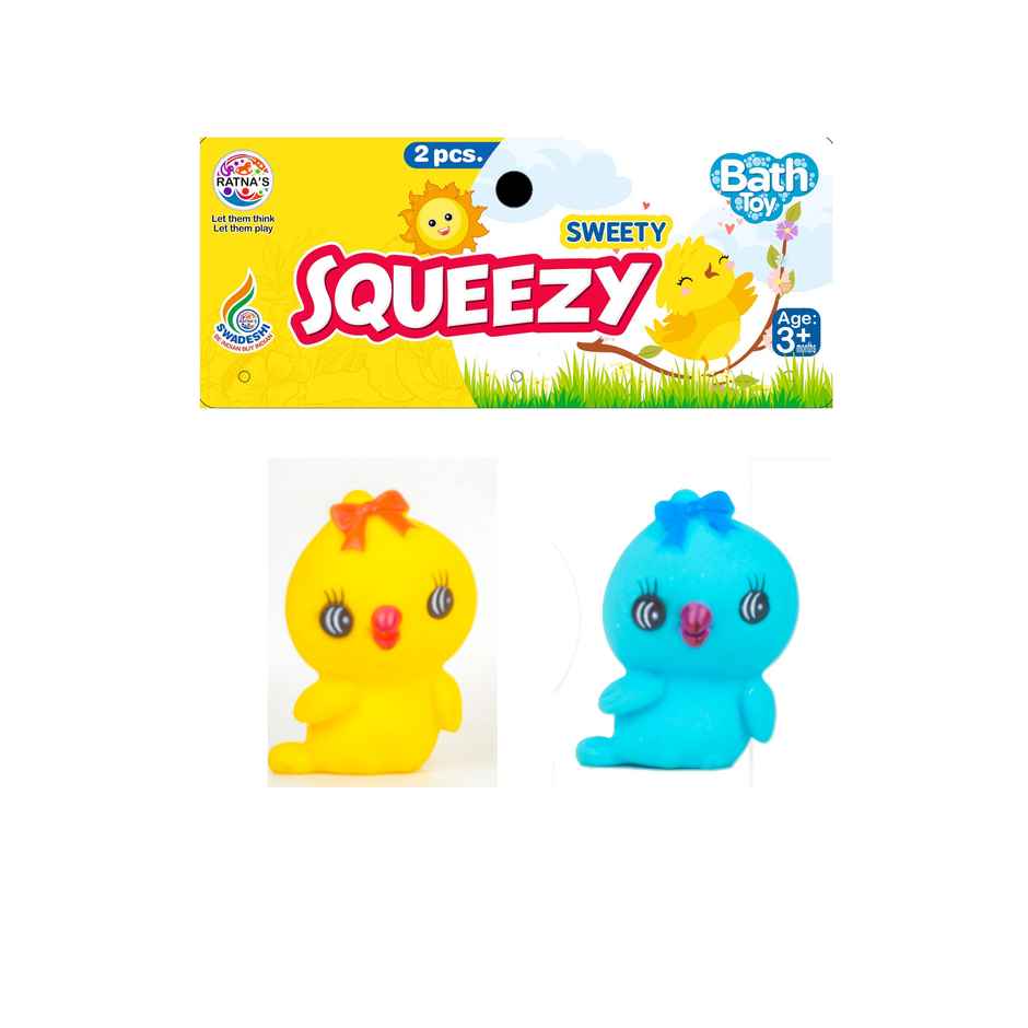 Ratna's Squeezy 2 Pcs Mix (Colour May Vary)