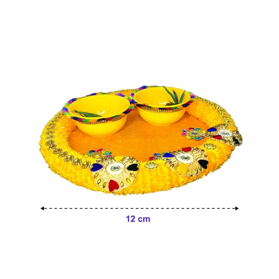 Divine Vibes Haldi Thali