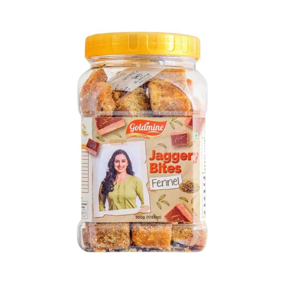 Goldmine Jaggery Bites Fennel