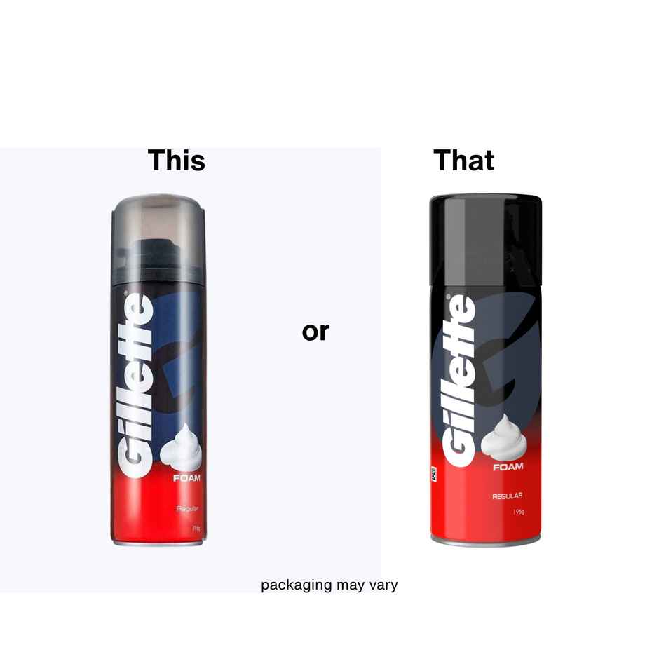 Gillette Classic Regular Shave Foam