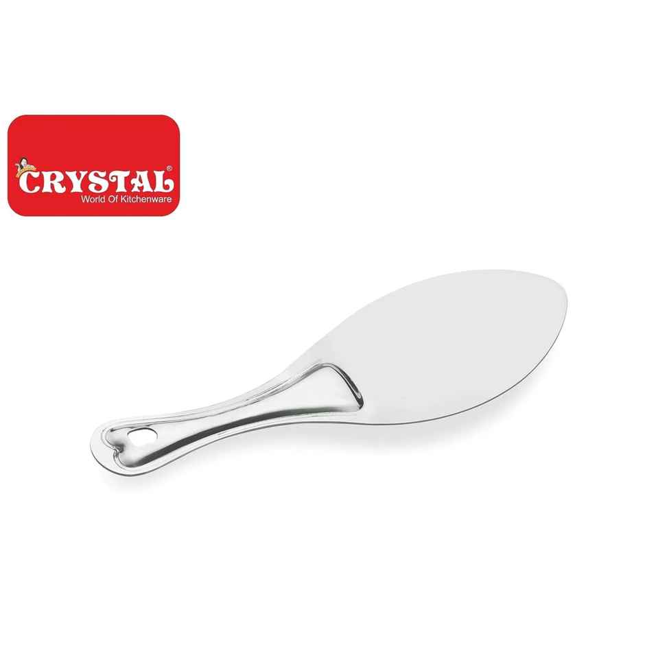 Crystal Stainless Steel Rice Server Silver Standard