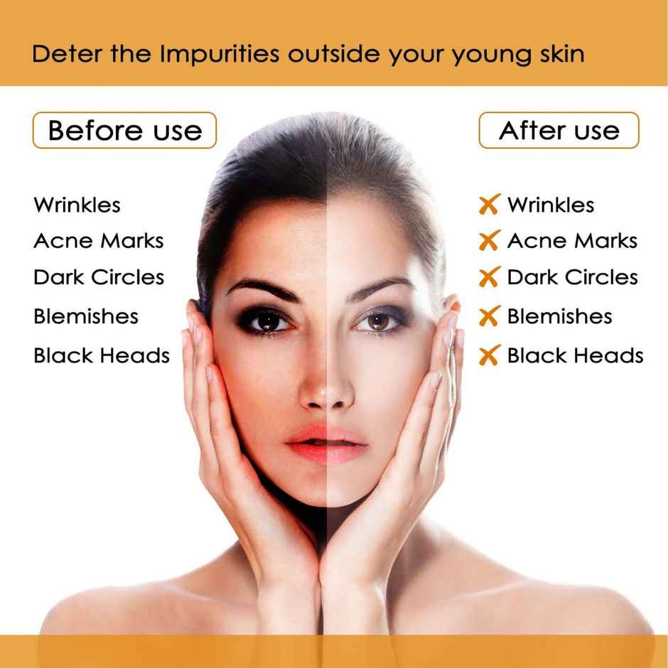 NutriGlow Papaya Fruit Facial Kit For Men