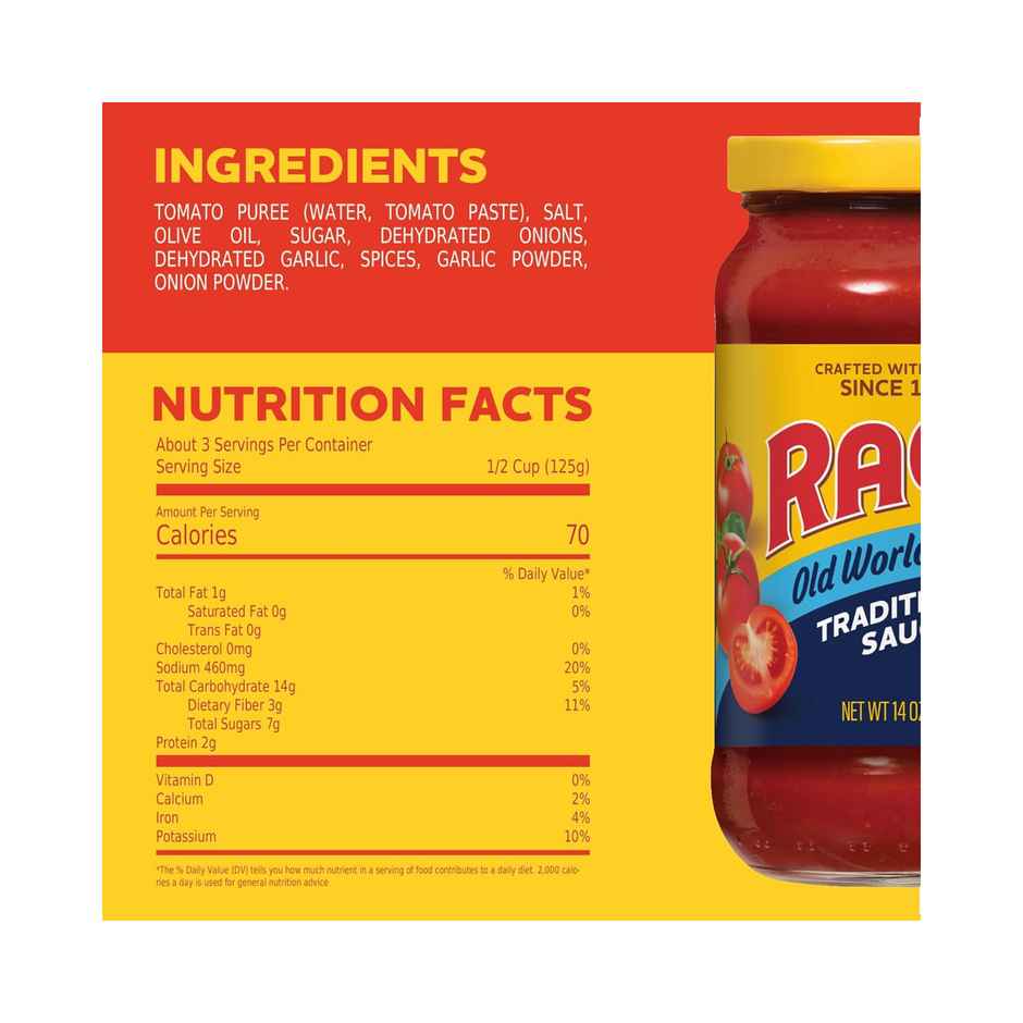 Ragu Traditional Pasta Sauce (S)