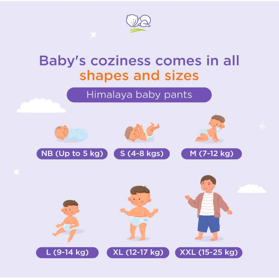 Himalaya Total Care Baby Pants Diapers Medium