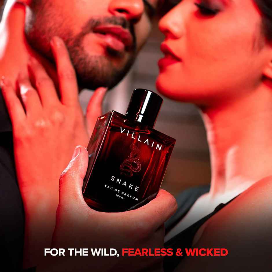 Villain Snake Perfume For Men | Strong Smoky Sexy And Masculine Fragrance