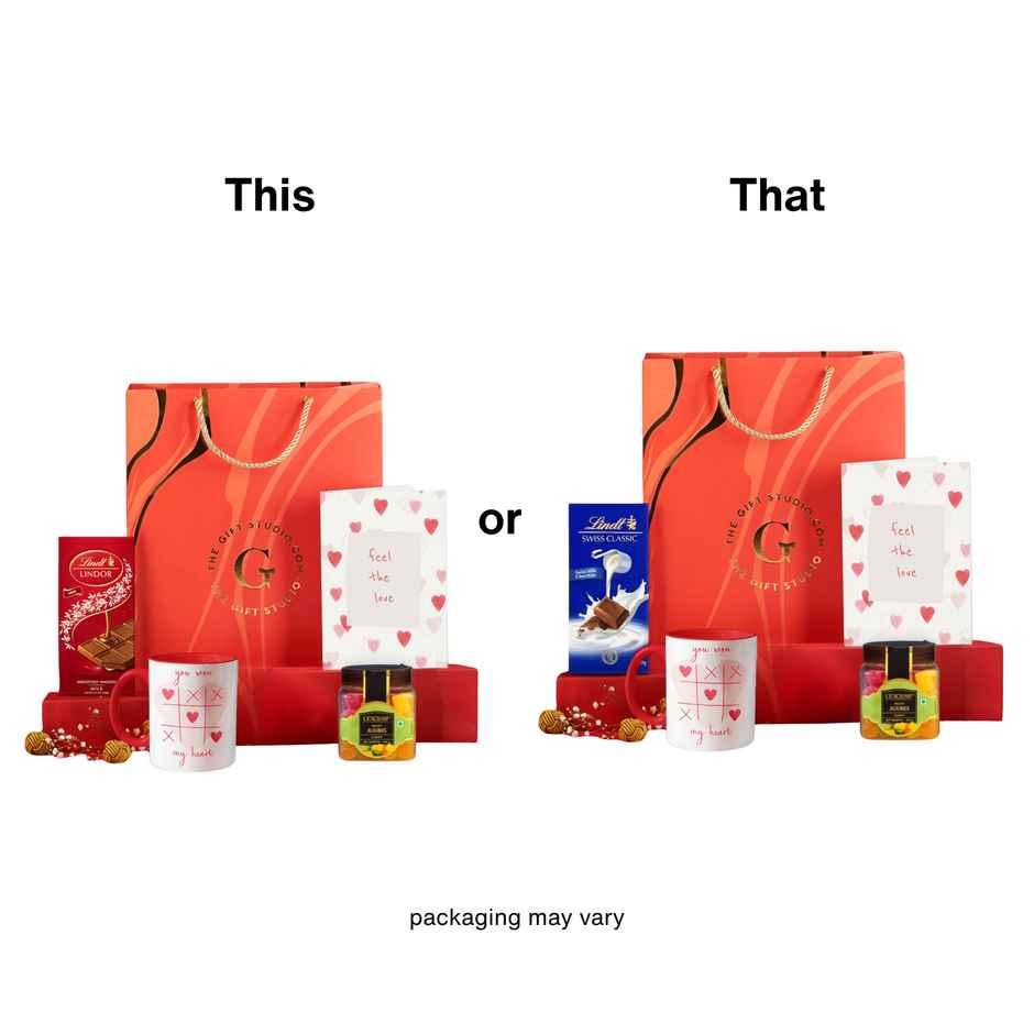 The Gift Studio Seal with Kiss | Celebration Hamper