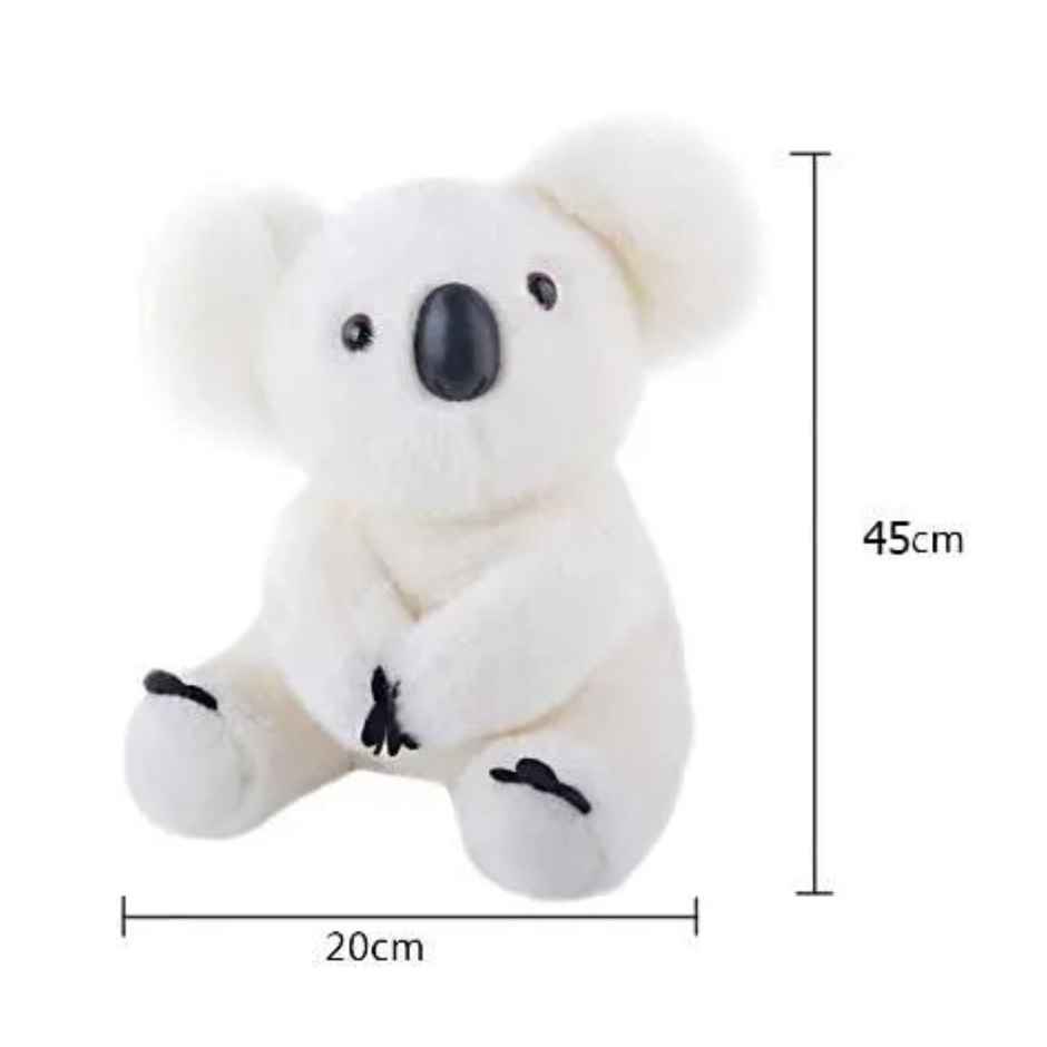Dearjoy Koala Bear Soft Toy - White, 45Cm
