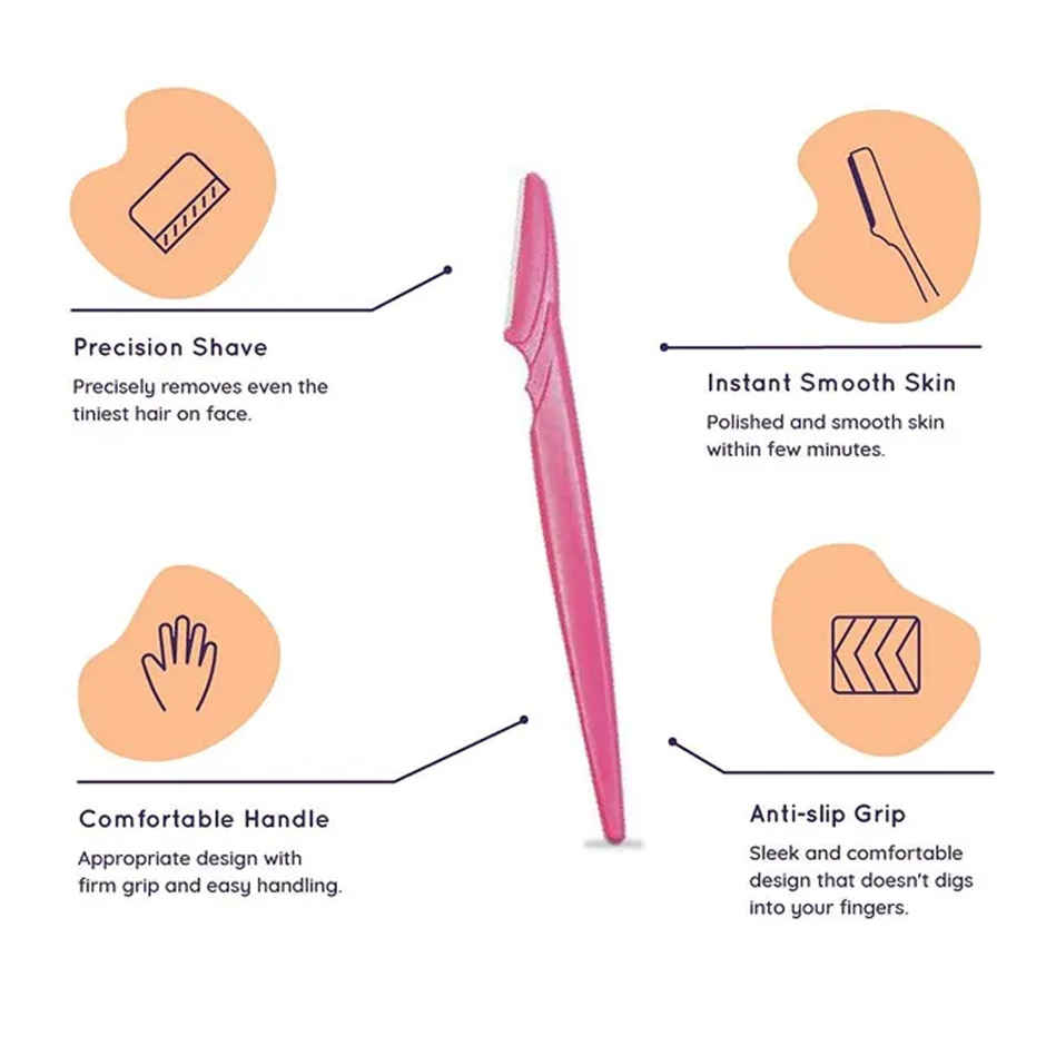 Sanfe Reusable Eyebrow Touch Up Face Razor