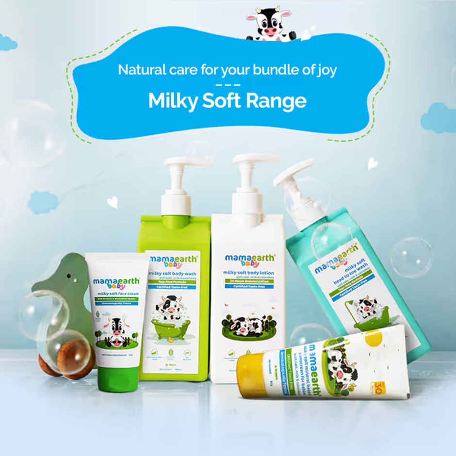 Mamaearth Milky Soft Baby Face Cream With Muru Muru Butter