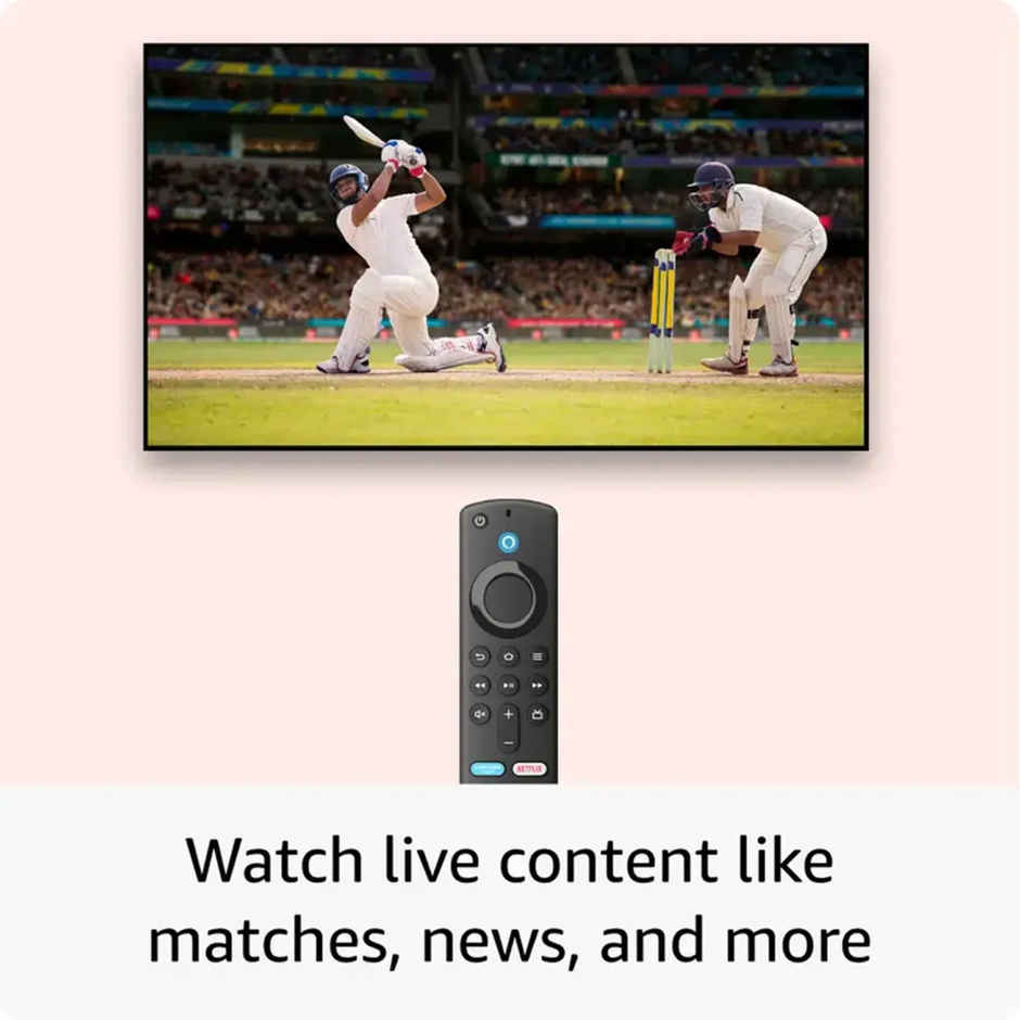 Amazon Fire TV Stick HD | Newest Model | Alexa Voice Remote | TV Power & Volume | Full HD Streaming