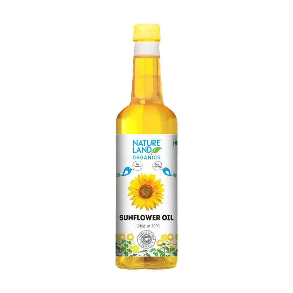 Natureland Organics Sunflower Cold Pressed Oil