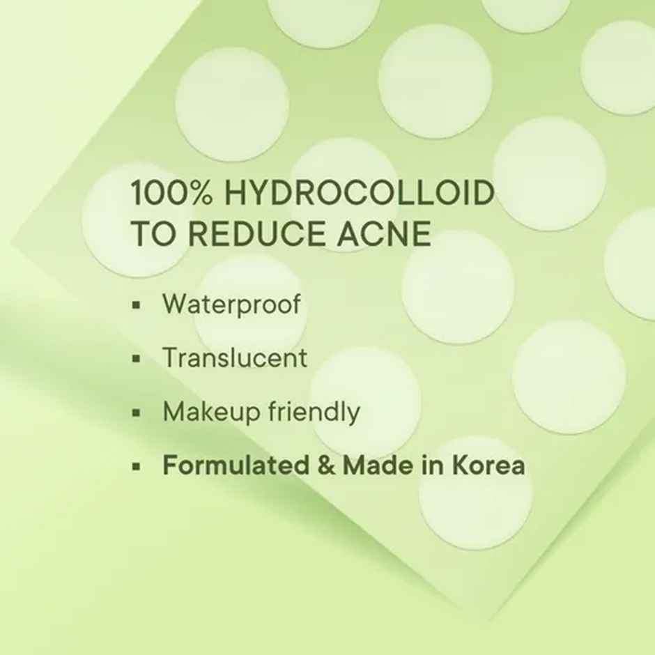 Quench Korean Acne Patches / Pimple Patches With Salicylic Acid Tea Tree Oil & Cica