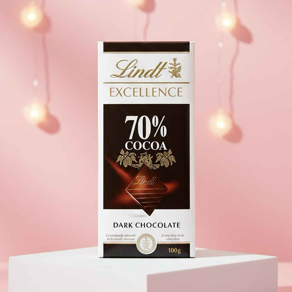 Lindt Excellence 70 % Cocoa Dark Chocolate