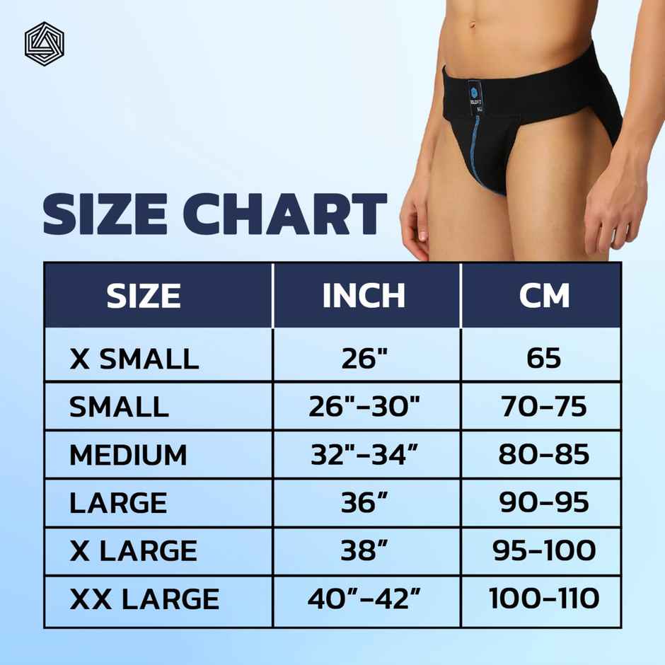 Boldfit Gym Supporter For Men Sports Underwear For Men For Workout Cotton Medium