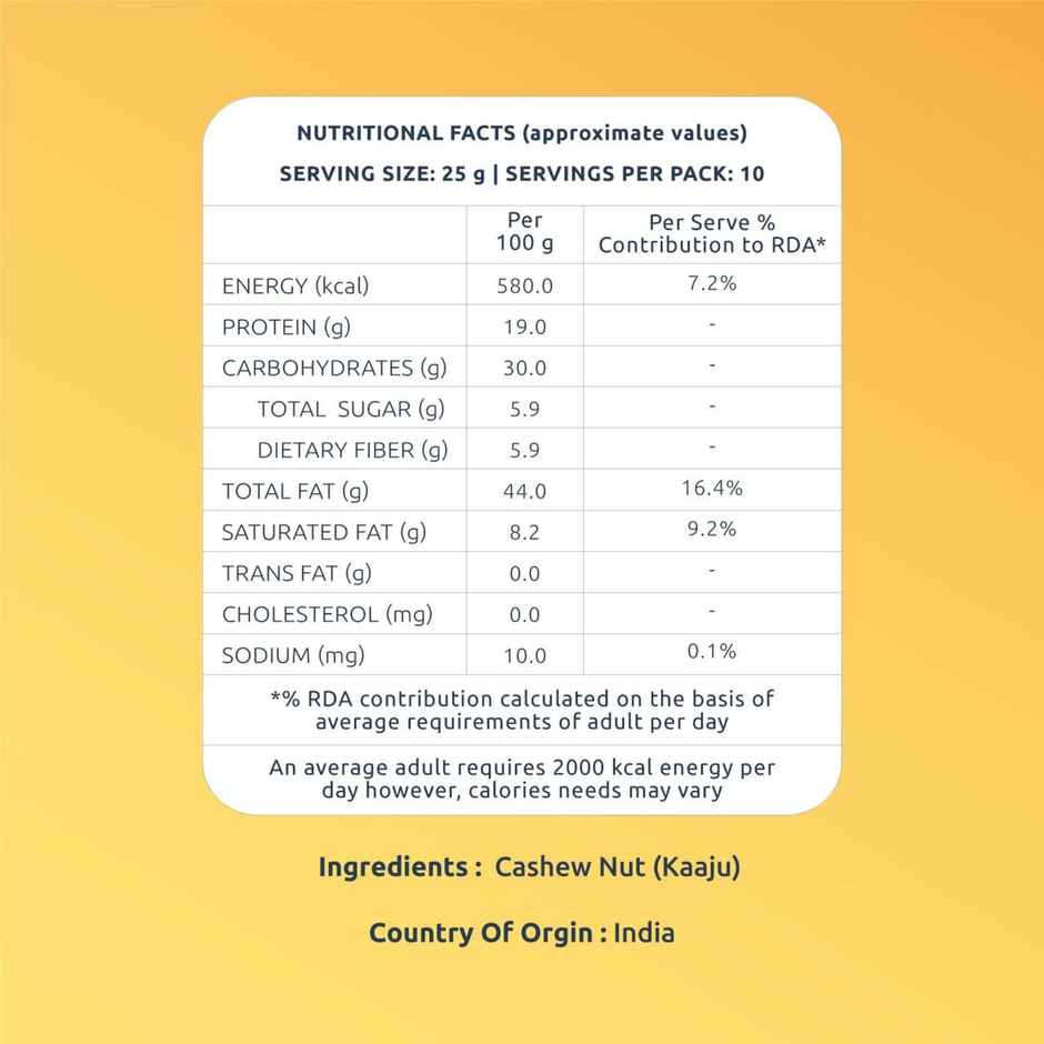 Farmley Premium Cashews - Kaju