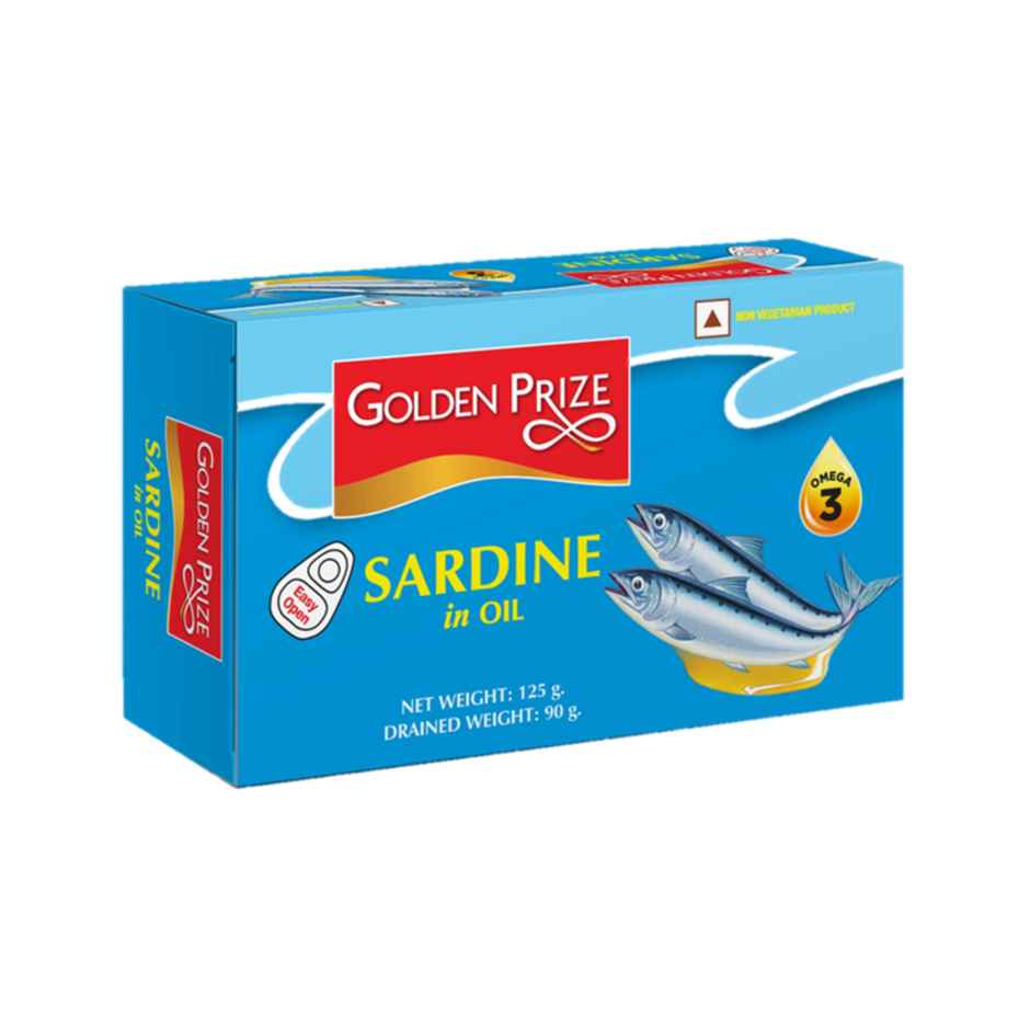 Golden Prize Sardine In Natural Oil
