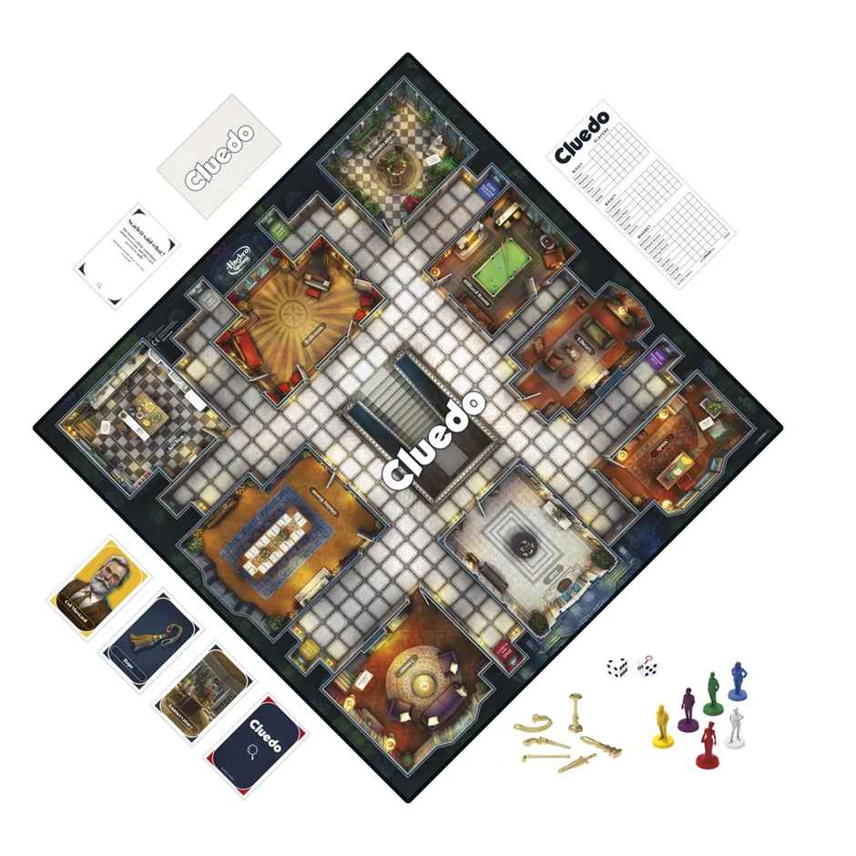 Hasbro Cluedo Refresh Board Game | Mystery & Detective Games | 8+ years