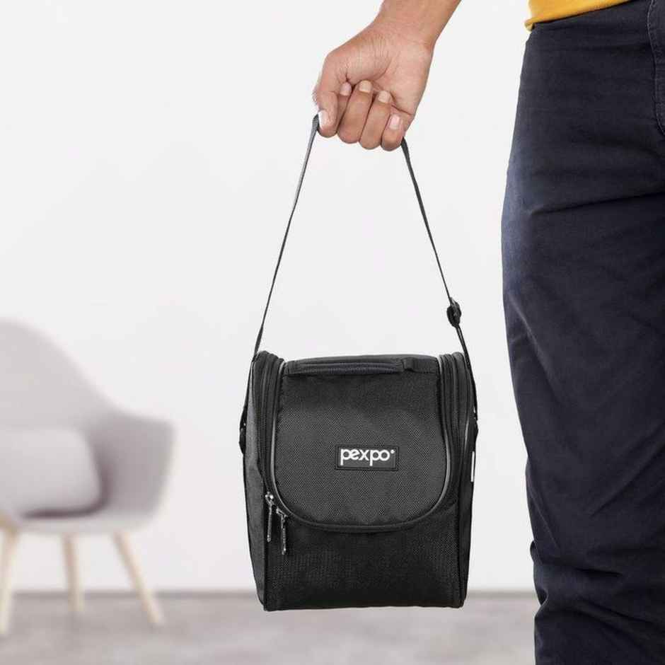 Pexpo Steel Meal Box Ultra With 750 ml Chromo Water Bottle 1 Pickle Box & 1 Spoon 4 Containers.