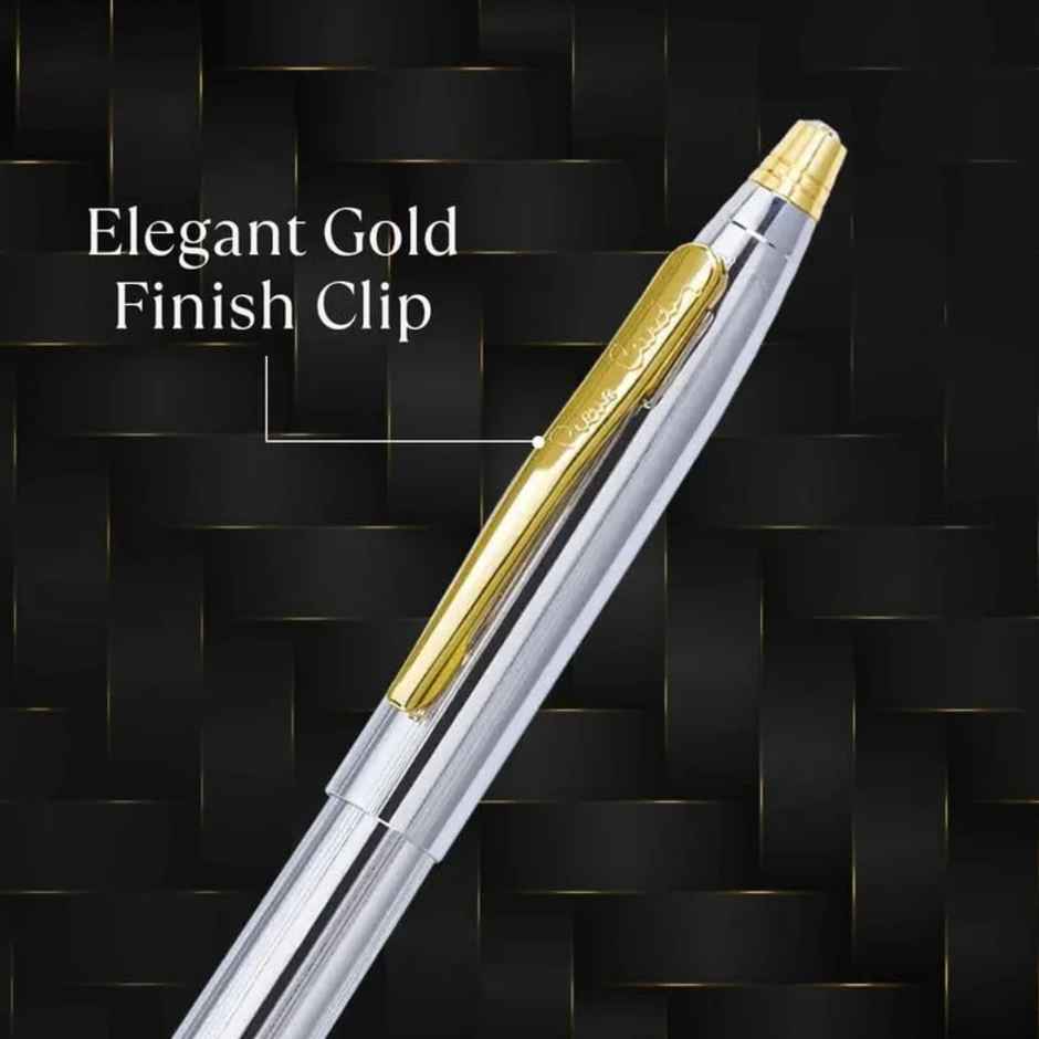 Pierre Cardin Kriss White Gold Fountain Pen