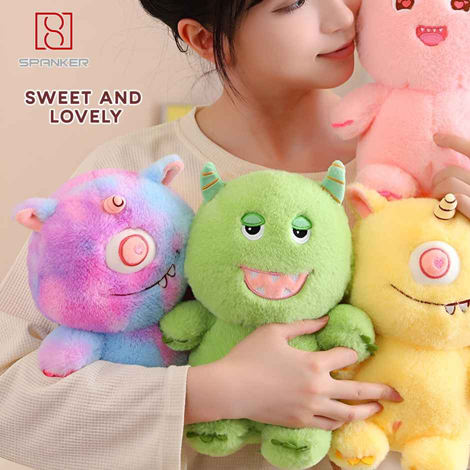Spanker 20 Cm Plush Monster Toy | Cute Soft Cushion | Multi