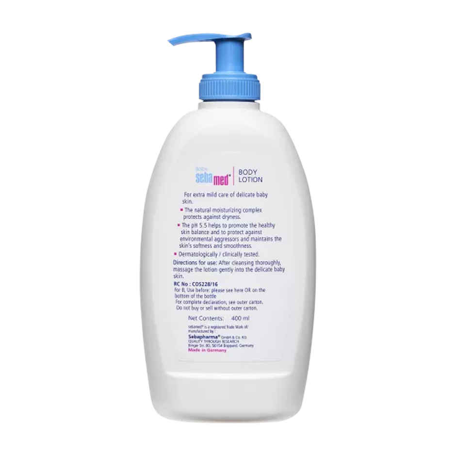 SebaMed Baby Body Lotion, For All Skin Types