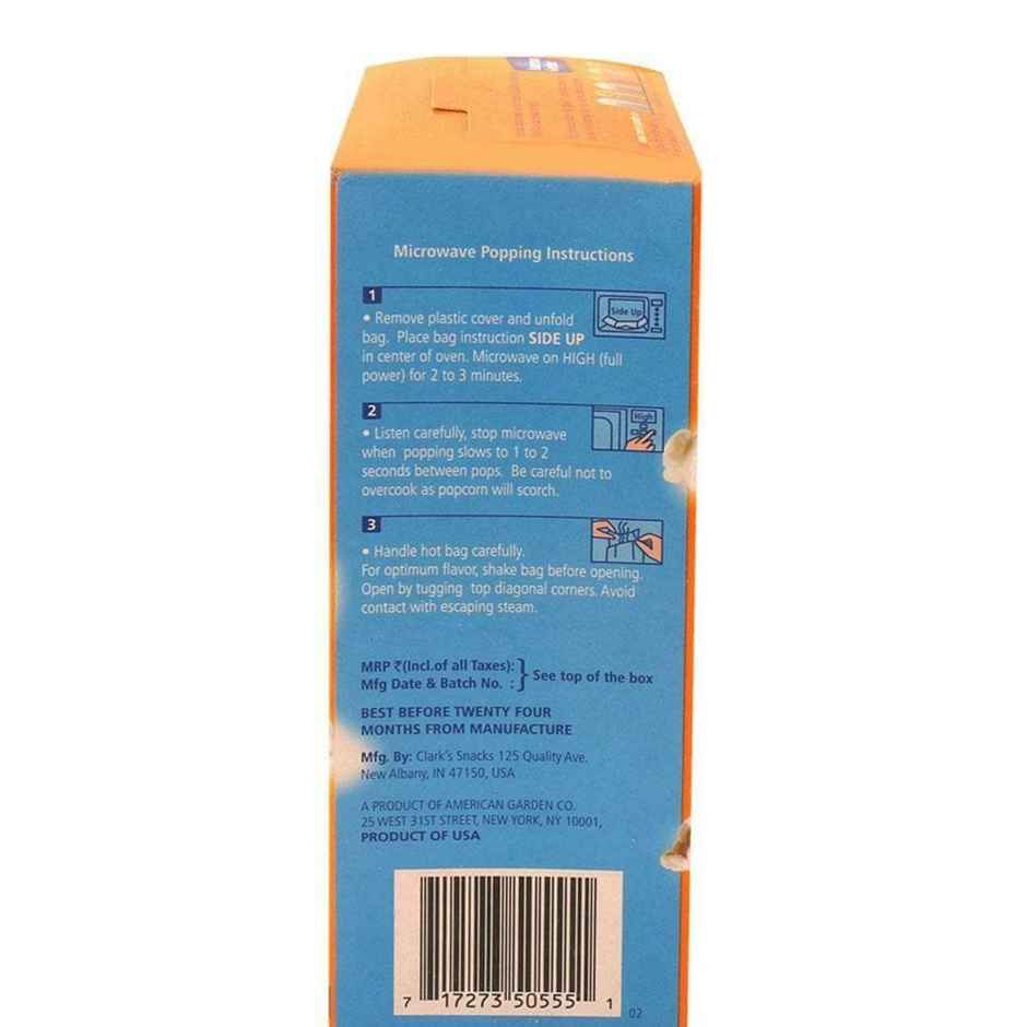 American Garden Microwave Popcorn Natural