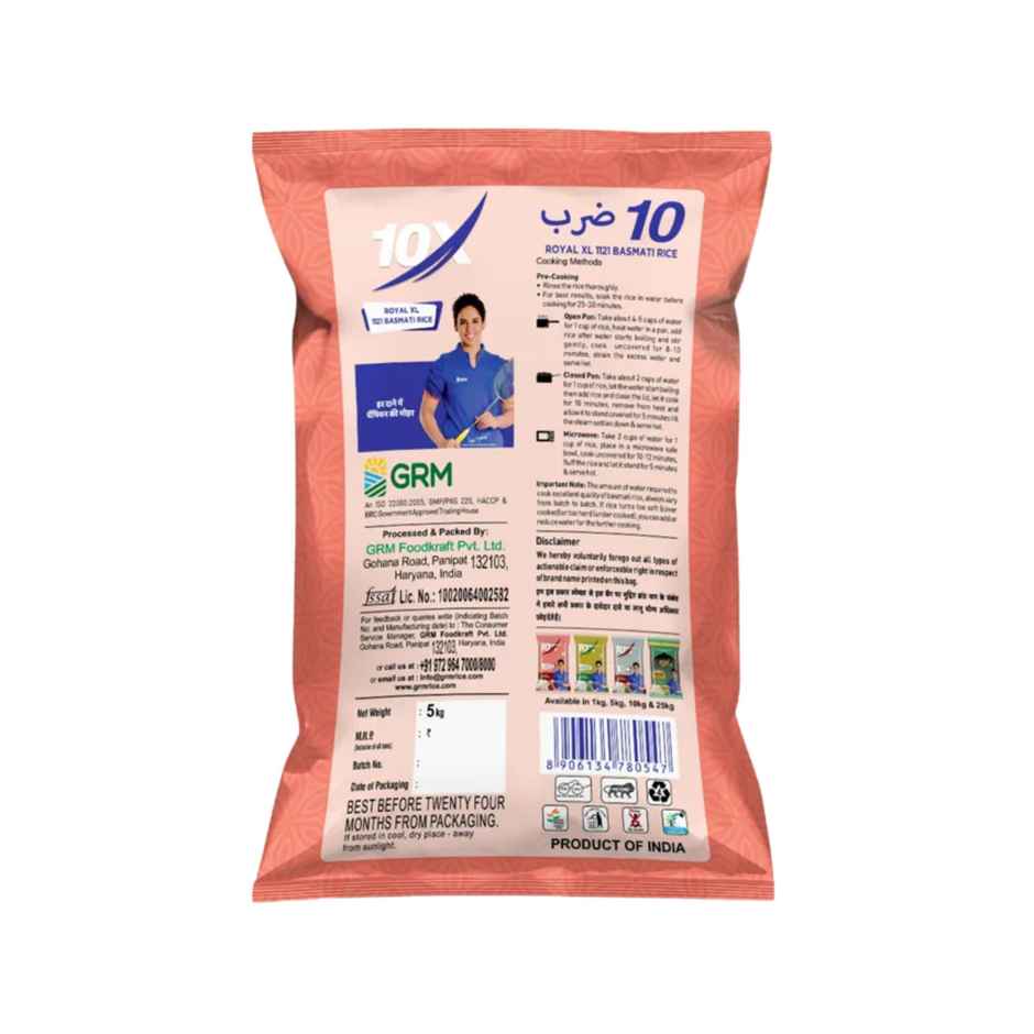 10X Royal Xl 1121 Basmati Rice