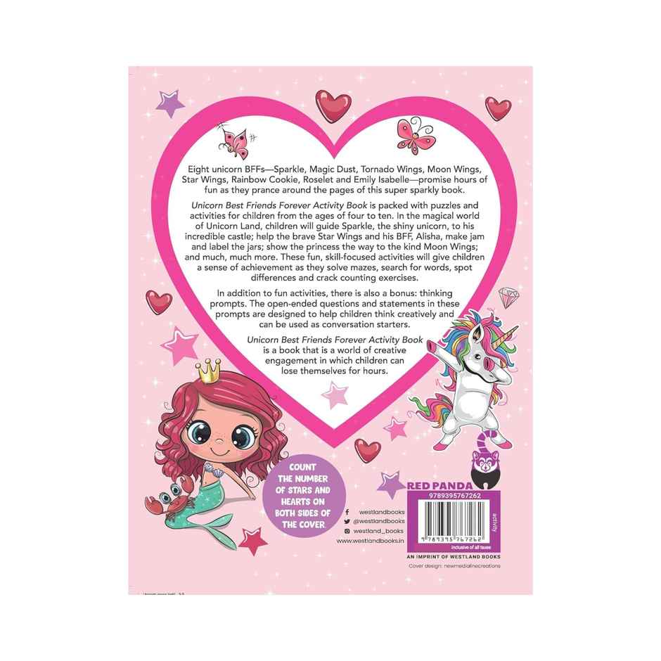 Unicorn Best Friends Forever Activity Book