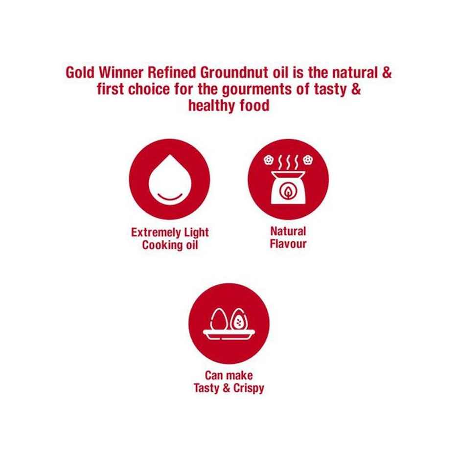 Gold Winner Vanaspathi Oil | Pouch