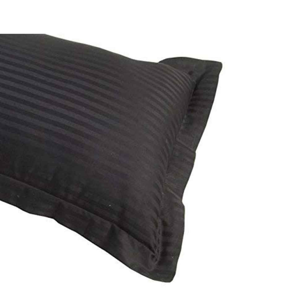 Elegant Weavers Solid Striped Pillow Covers- | Pack Of 2 - Assorted