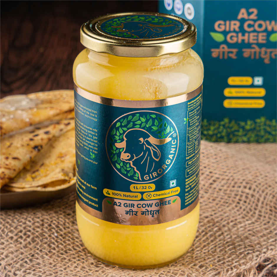 Girorganic A2 Gir Cow Desi Ghee