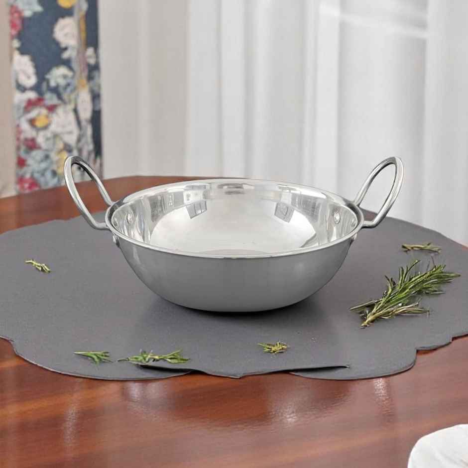 Bombay Kookware Stainless Steel Kadai (2.5 L)