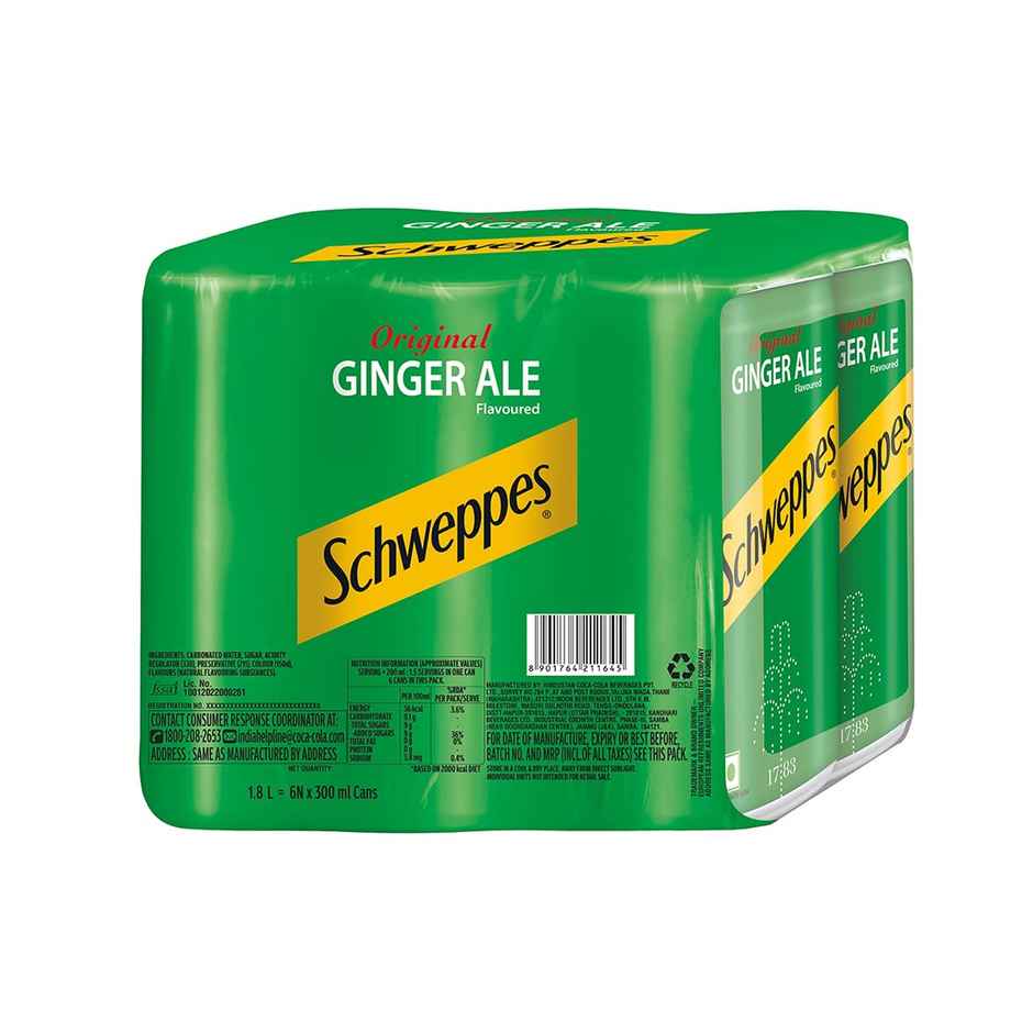 Schweppes Ginger Ale | Carbonated Beverage