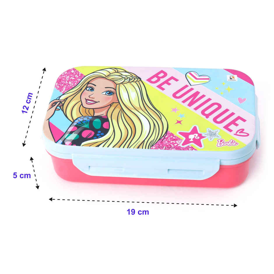 Barbie Lunch Box With Insulated Steel Container