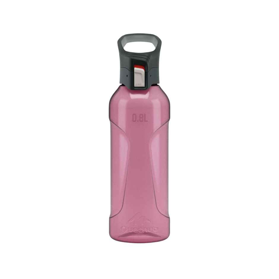 Decathlon | Quechua Quick Open Water Bottle | Pink | 0.8 L