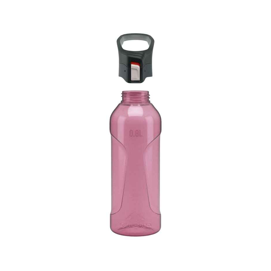 Decathlon | Quechua Quick Open Water Bottle | Pink | 0.8 L