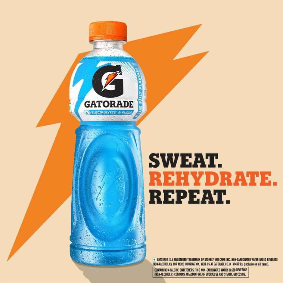 Gatorade Blue Bolt Zero Sugar Energy Drink Combo